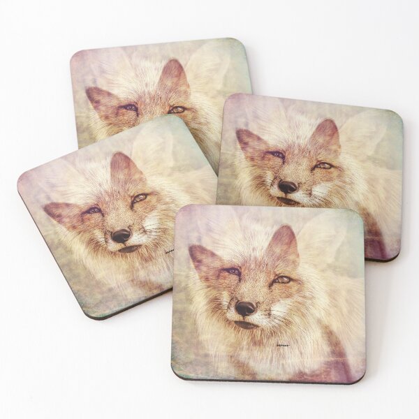 Item preview, Fox on Grunge Background by dePace' designed and sold by mrpropcake.