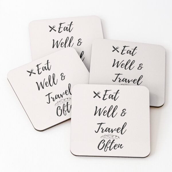 Item preview, Eat Well & Travel Often designed and sold by asbno19.