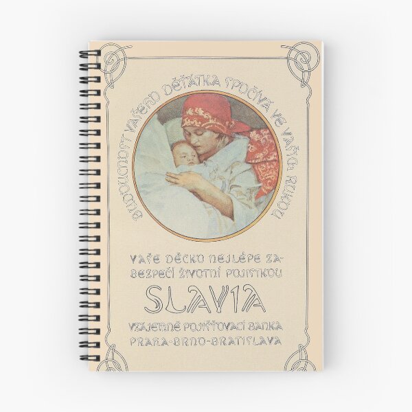Item preview, Slavia Starostlivym Matkám. 1934., by Alphonse Mucha. HIGH DEFINITION designed and sold by MINDTHECHERRY.