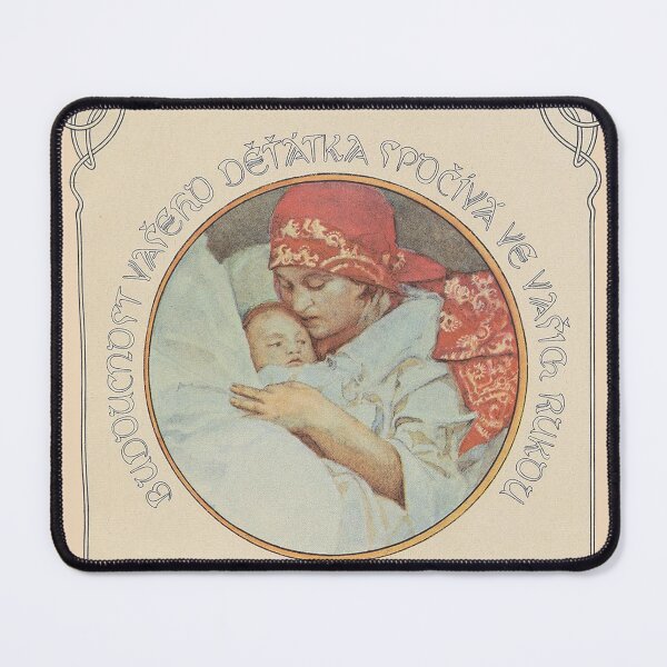 Item preview, Slavia Starostlivym Matkám. 1934., by Alphonse Mucha. HIGH DEFINITION designed and sold by MINDTHECHERRY.