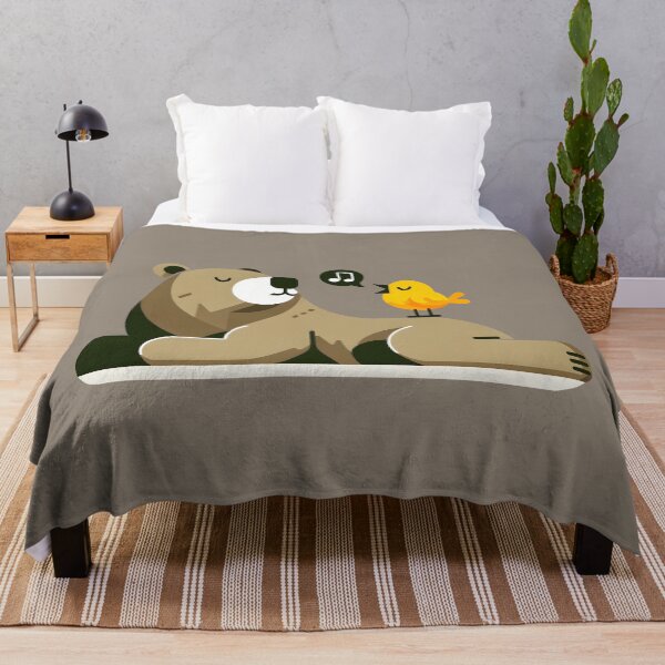 Item preview, Melodic Moments - Bear and Bird Duet Tee designed and sold by Ingridpd.