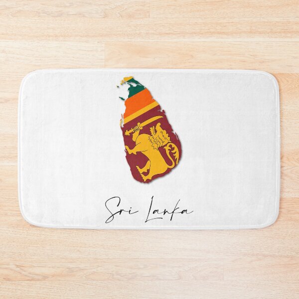 Item preview, Sri Lanka Country Map and Flag Colombo Asia designed and sold by dk-design85.