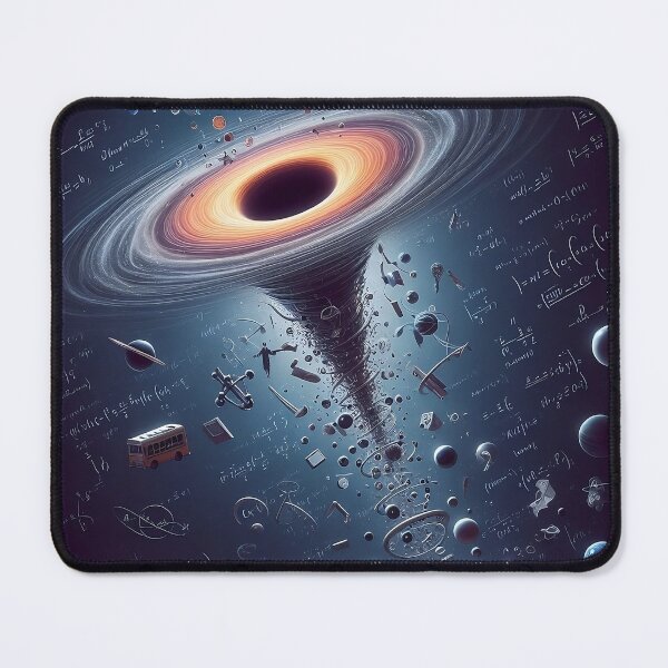 Item preview, Mathematical Cosmic black hole designed and sold by AI-ArtOfScience.
