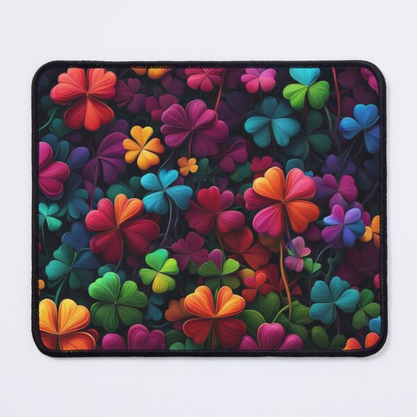 Item preview, Abstract Colorful Clover Pattern designed and sold by calibrit.