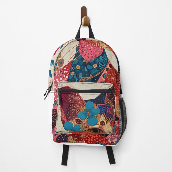 Item preview, Colorful and Floral Cat: Artistic and Whimsical Illustration designed and sold by celiacreatec.