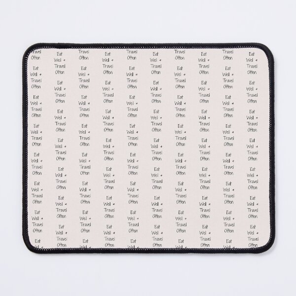 Item preview, Eat Well & Travel Often designed and sold by asbno19.