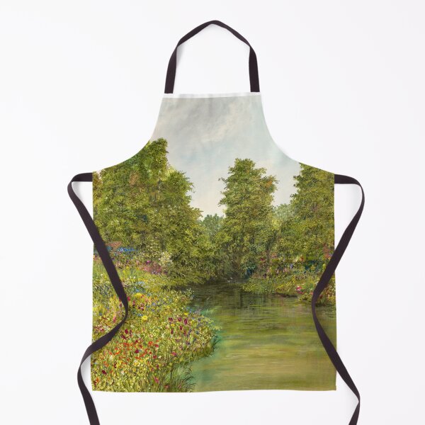 Item preview, Park visit - garden with stream, park designed and sold by art paintings.