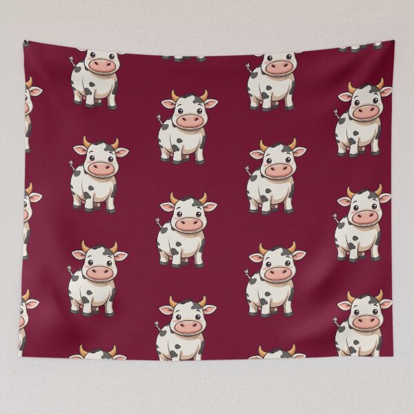 Item preview, Farm Animal Cute Cow designed and sold by saloui.