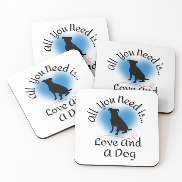 Item preview, All You Need Is...  Love And A Dog " Doggy Love " T-Shirts designed and sold by Wabi-SabiStudio.