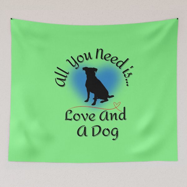 Item preview, All You Need Is... Love And A Dog " Doggy Love " T-Shirts designed and sold by Wabi-SabiStudio.