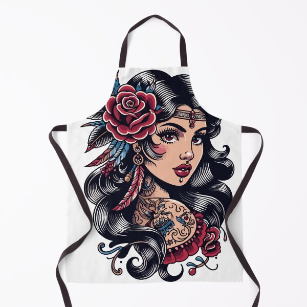 Item preview, Gypsy Girl Tattoo Bohemian Chic designed and sold by Roger-C.