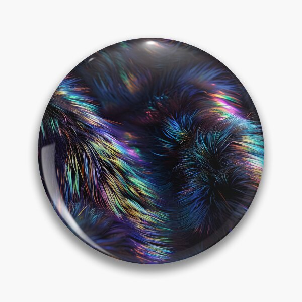 Item preview, Dark Rainbow-Holographic Fur designed and sold by dinaaaaaah.