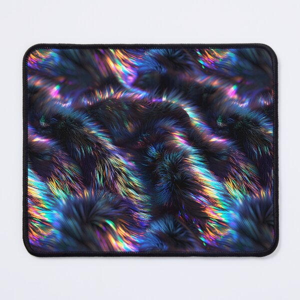 Item preview, Dark Rainbow-Holographic Fur designed and sold by dinaaaaaah.