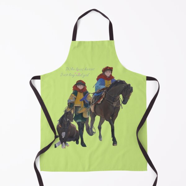Item preview, Who loves horses just boy and girl cute horses designed and sold by Suzie-Mara.