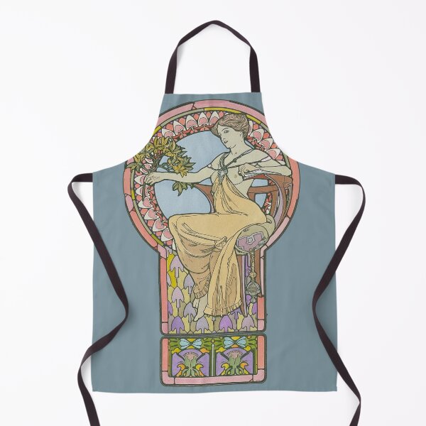 Item preview, Woman with Branch, from Documents decoratifs, by Alphonse Mucha. HIGH DEFINITION designed and sold by MINDTHECHERRY.