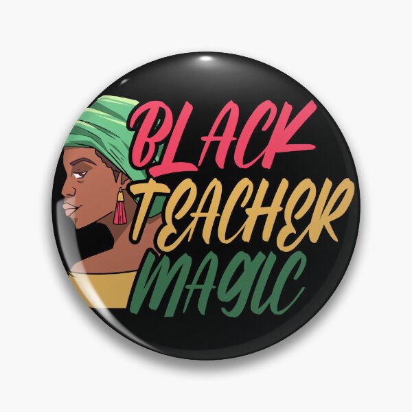 Artikelvorschau, Black History Month, Black Teacher Magic, bestes Geschenk für den Black History Month entworfen und verkauft von ArtByKatti.