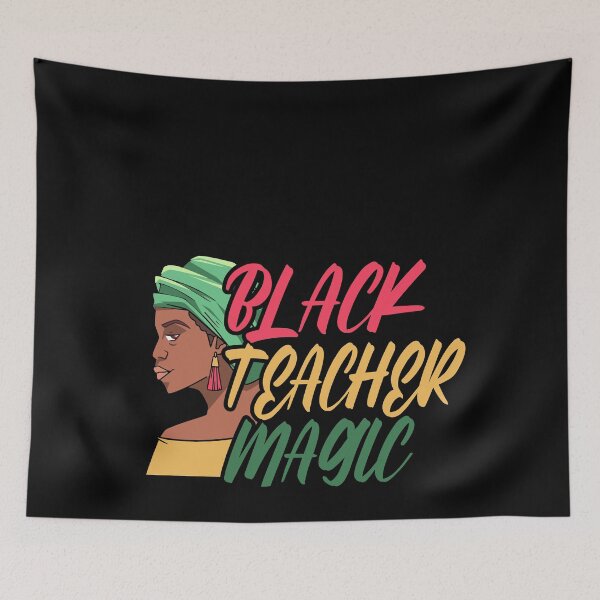 Item preview, Black History Month, Black Teacher Magic, Best Gift for black History Month designed and sold by ArtByKatti.