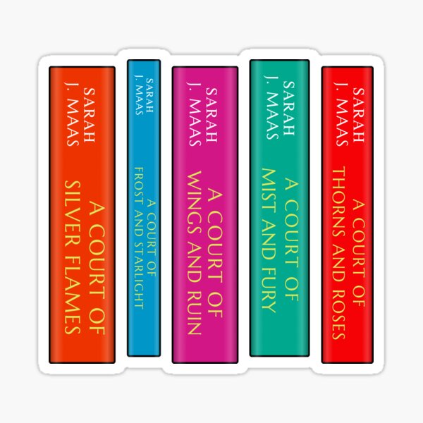 Item preview, ACOTAR Book Spines designed and sold by MoBark-Designs.