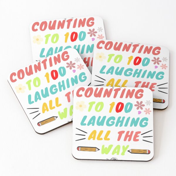 Item preview, Counting To 100,Laughing All The Way, Funny Quotes 100th Days of School  designed and sold by VectorologyCo .