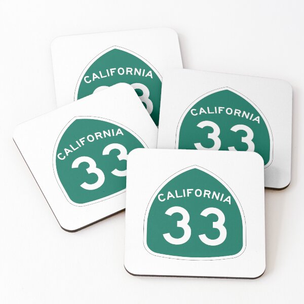 Item preview, California 33 Road Sign designed and sold by trqffic.