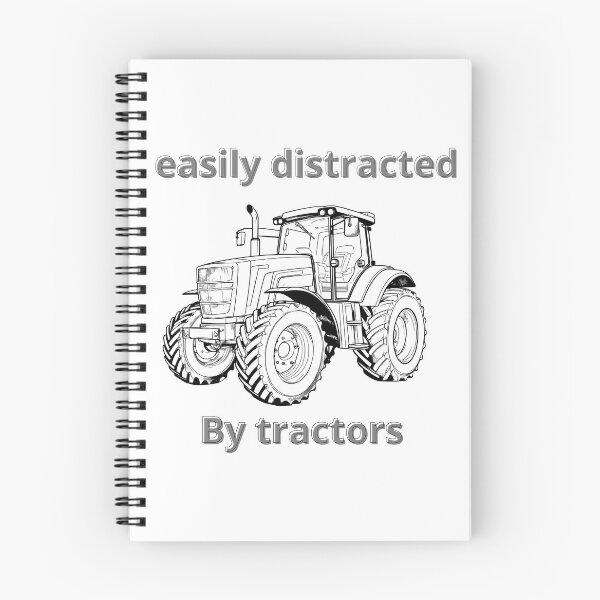 Item preview, Easily Distracted by Tractors designed and sold by DesignedbyLove1.