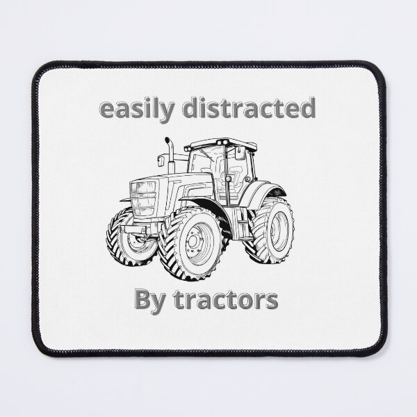 Item preview, Easily Distracted by Tractors designed and sold by DesignedbyLove1.
