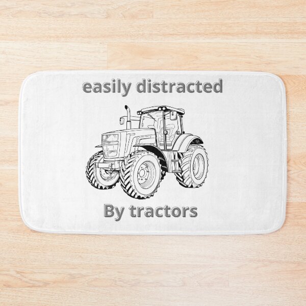 Item preview, Easily Distracted by Tractors designed and sold by DesignedbyLove1.
