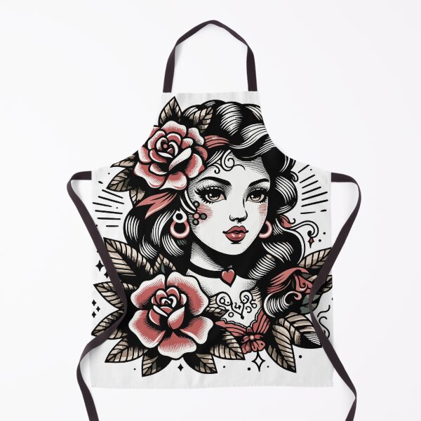 Item preview, Gypsy Girl Tattoo Art designed and sold by Roger-C.
