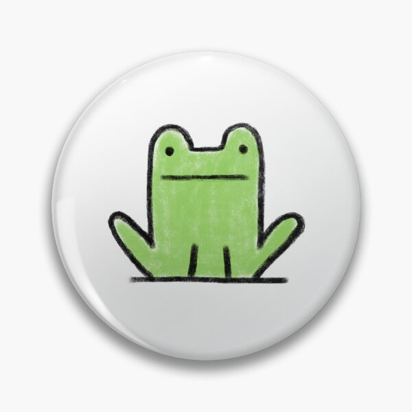 Item preview, Cute and Sad Frog Illustration  designed and sold by slumberlandco.