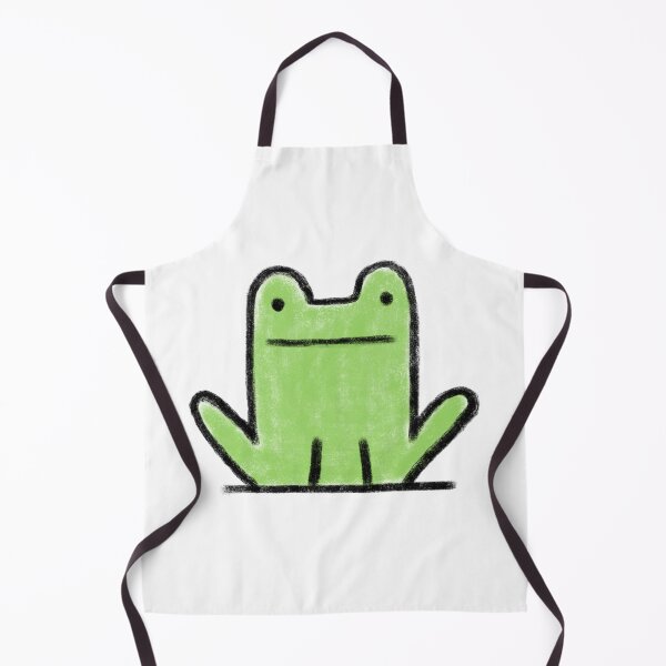 Item preview, Cute and Sad Frog Illustration  designed and sold by slumberlandco.