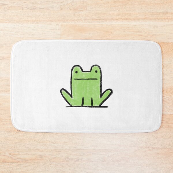 Item preview, Cute and Sad Frog Illustration  designed and sold by slumberlandco.
