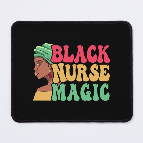 Item preview, Black History Month, Black Nurse Magic, Best Gift for black History Month designed and sold by ArtByKatti.