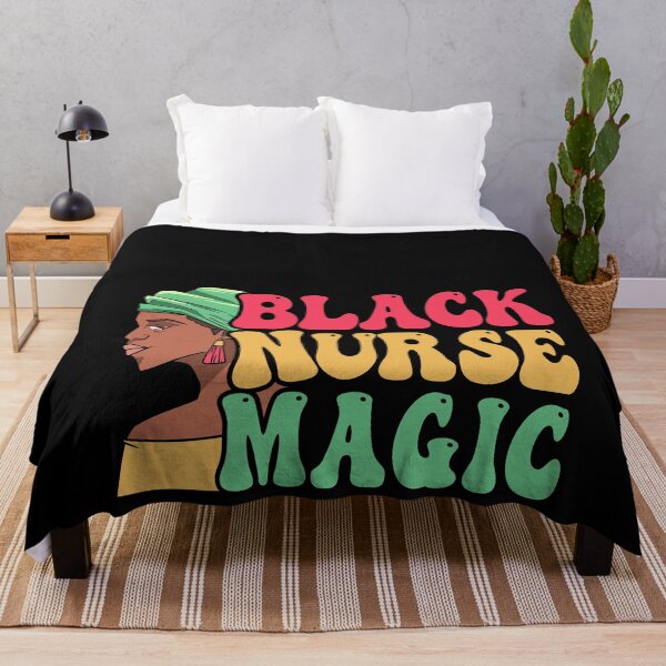 Item preview, Black History Month, Black Nurse Magic, Best Gift for black History Month designed and sold by ArtByKatti.