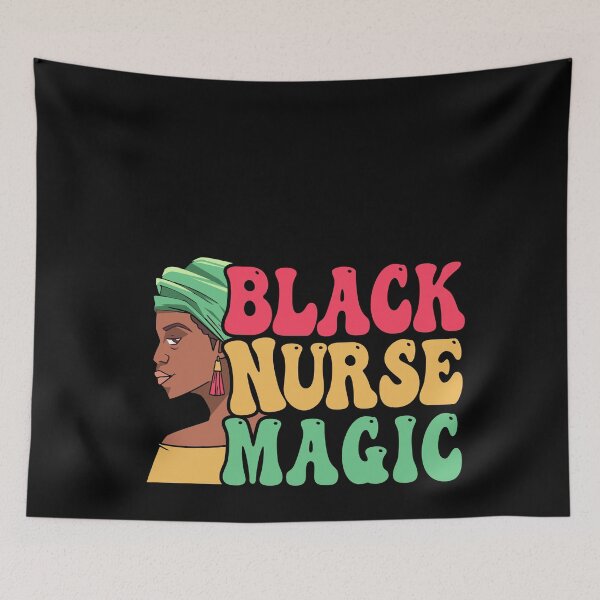 Item preview, Black History Month, Black Nurse Magic, Best Gift for black History Month designed and sold by ArtByKatti.