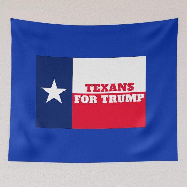 Item preview, Texans for Trump Texas Flag designed and sold by Neeshki.