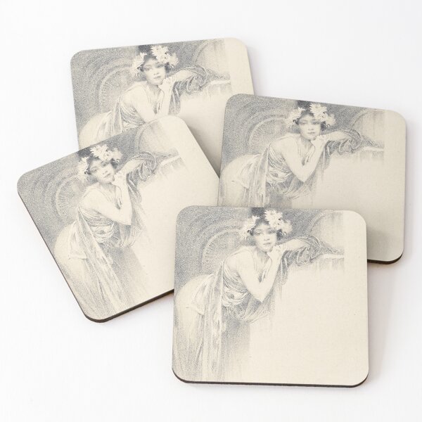 Item preview, Menu Cards no. 4 (From a set of Four), by Alphonse Mucha. HIGH DEFINITION designed and sold by MINDTHECHERRY.