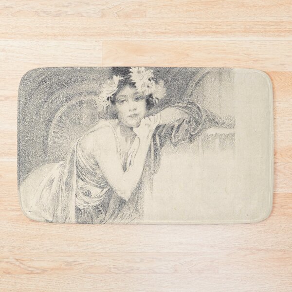 Item preview, Menu Cards no. 4 (From a set of Four), by Alphonse Mucha. HIGH DEFINITION designed and sold by MINDTHECHERRY.