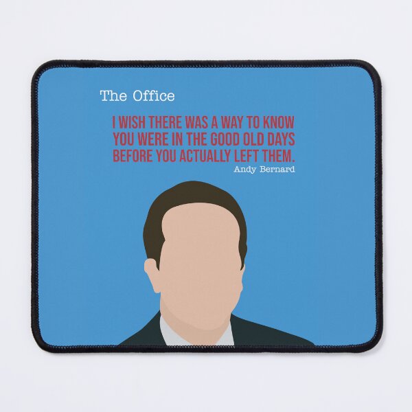 Item preview, The Office- Andy Bernard- Quote 01 designed and sold by pinkunicornshop.
