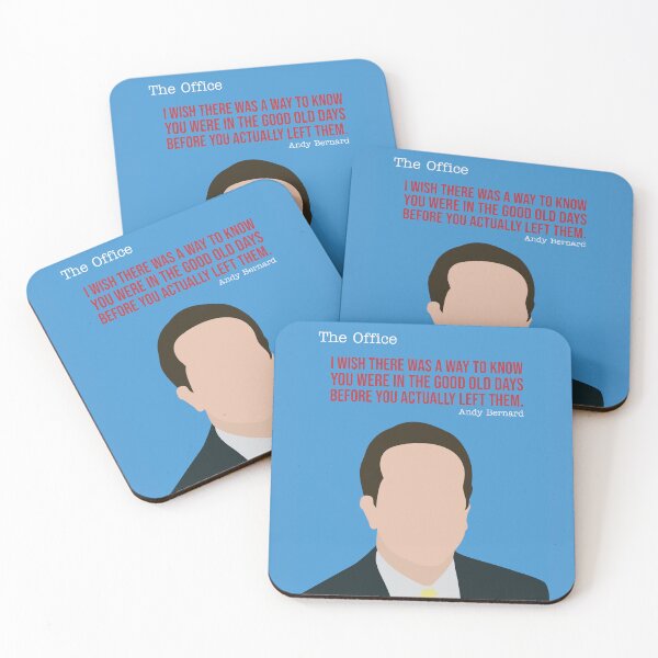 Item preview, The Office- Andy Bernard- Quote 01 designed and sold by Rai Crafted.