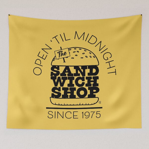 Item preview, The Sandwich Shop (black) designed and sold by Murder of Crows.
