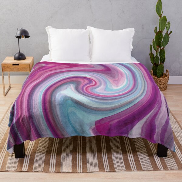 Item preview, Blue Pink Big Swirl designed and sold by Alexandria Levin.