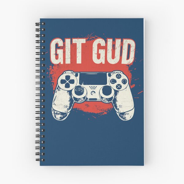 Item preview, Git Gud! - Gamer's Victory Mantra designed and sold by Sir Meow Meow.