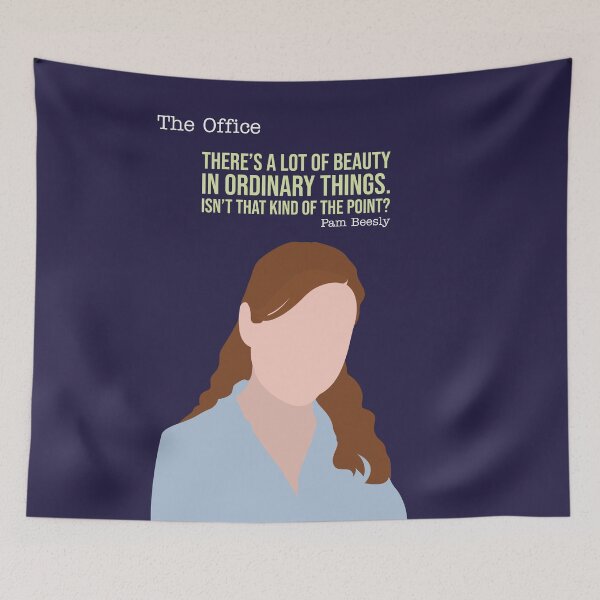 Item preview, The Office- Pam Beesly- Quote 01 designed and sold by pinkunicornshop.