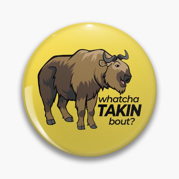 Item preview, Whatcha TAKIN bout (Sichuan Takin) designed and sold by Peppermint Narwhal.