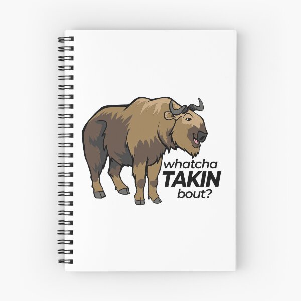 Item preview, Whatcha TAKIN bout (Sichuan Takin) designed and sold by Peppermint Narwhal.