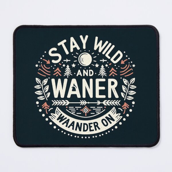 Item preview, Stay Wild and Wander On !!! designed and sold by AHBBoutique.