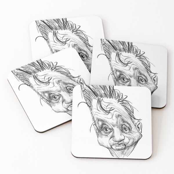 Item preview, Francis Bacon caricature with quote designed and sold by Theo Veldema.