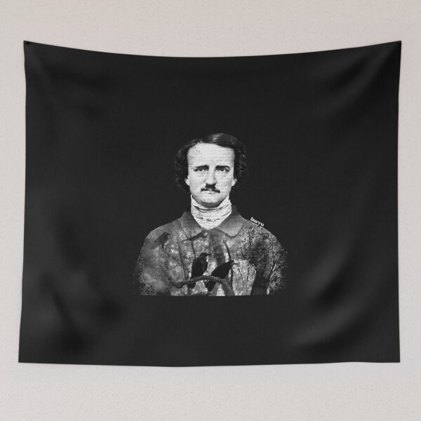 Item preview, Edgar Allan Poe Portrait by burro designed and sold by burrotees.