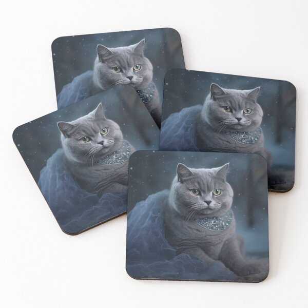 Item preview, Misty British Shorthair Cat Bride designed and sold by Nocturne  Paws.