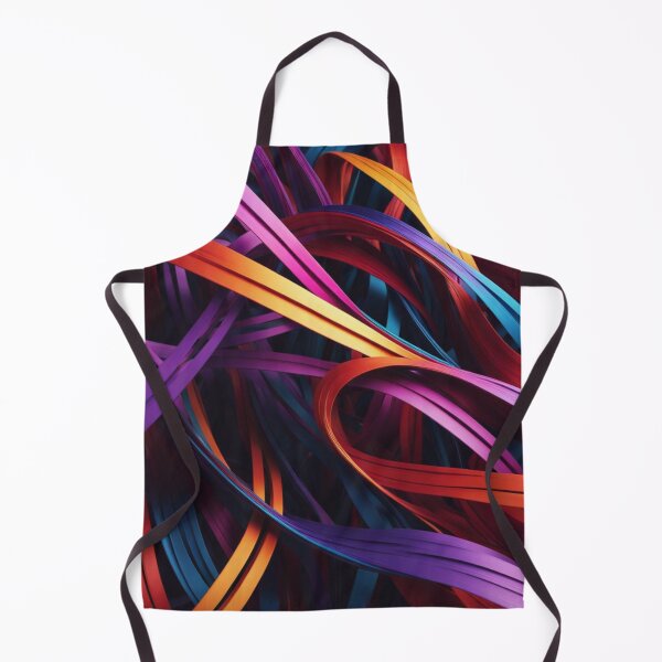 Item preview, Abstract Colorful Ribbon Pattern designed and sold by calibrit.